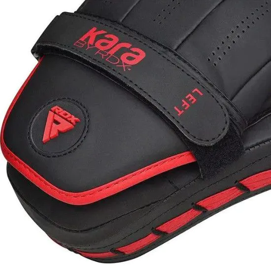 Лапы боксерские RDX F6 KARA Matte Red 