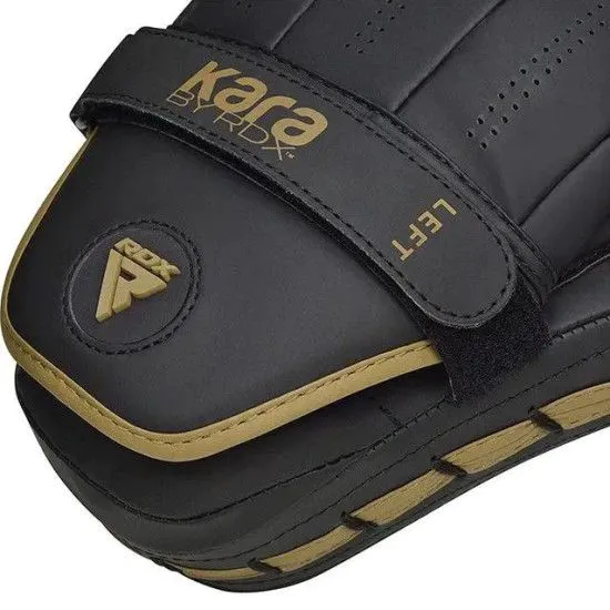 Лапи боксерські RDX F6 KARA Matte Golden