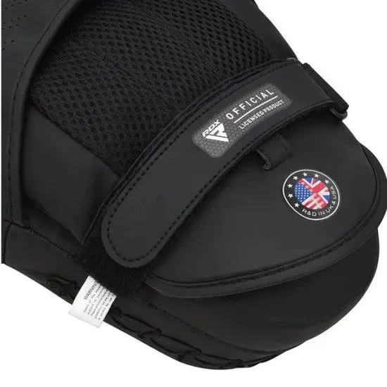 Лапи боксерські RDX FOCUS PAD AURA PLUS T-17 Black Golden 
