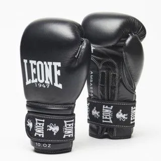 Боксерські рукавички Leone Ambassador Black 10 oz