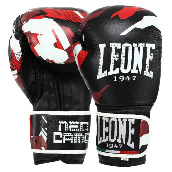 Боксерські рукавички LEONE 1947 (10-14 oz) red