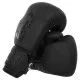 Боксерські рукавички HARD TOUCH BO-4230 шкіряні (10-14 ун) чорні