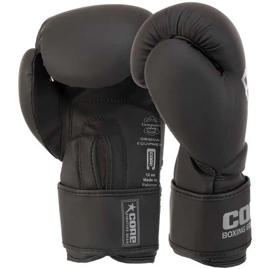 Рукавички боксерські CORE FIGHT GEAR чорні (10-12 oz)