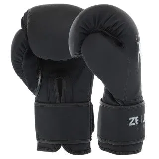 Рукавички боксерські Zelart PUNISHER чорні (10-14 oz)