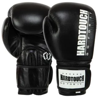 Боксерські рукавички HARD TOUCH BO-7714 шкіра (10-14 ун)