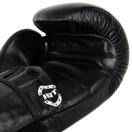 Боксерські рукавички HARD TOUCH BO-7714 шкіра (10-14 ун)