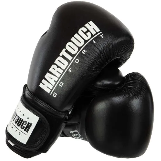 Боксерські рукавички HARD TOUCH BO-7714 шкіра (10-14 ун)