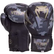 Боксерські рукавички VENUM CAMO BLACK 10-16 oz шкіра
