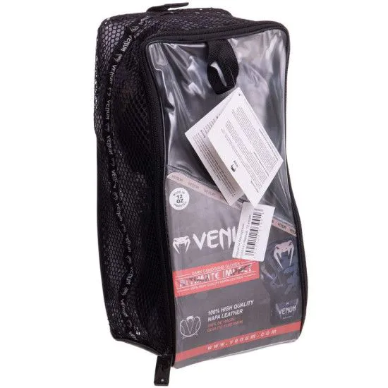 Боксерські рукавички VENUM CAMO BLACK 10-16 oz шкіра