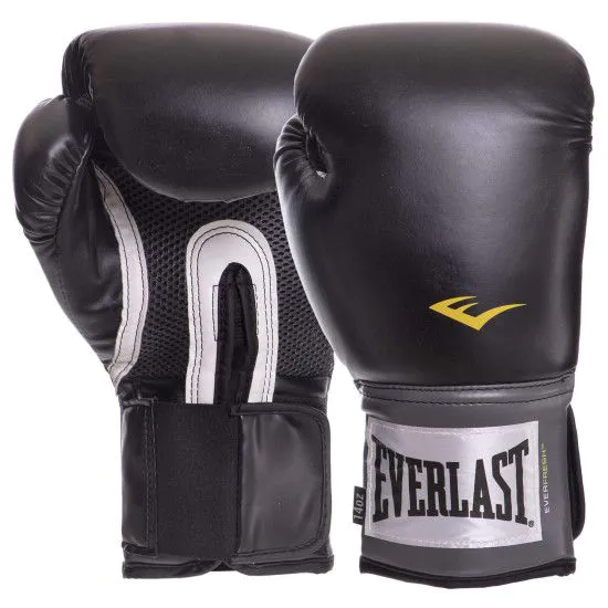 Рукавички боксерські EVERLAST PRO STYLE TRAINING 16 oz чорні