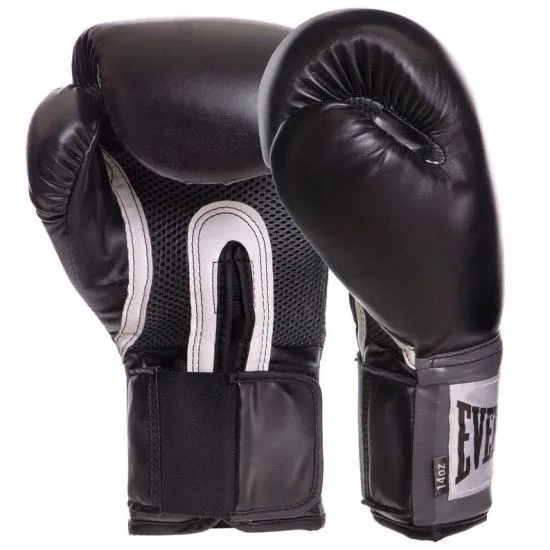 Рукавички боксерські EVERLAST PRO STYLE TRAINING 16 oz чорні