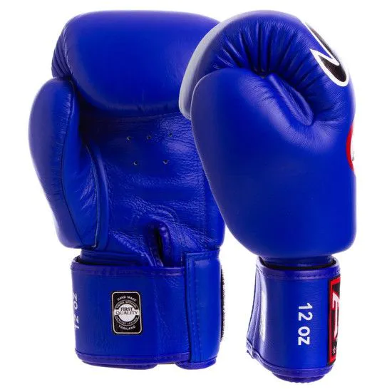 Рукавички боксерські TWINS FBGVL3-25 синій 10-18 oz