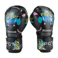 Рукавички боксерські FGT 6oz Flex чорні