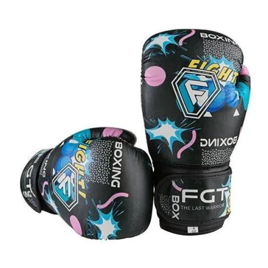 Рукавички боксерські FGT 6oz Flex чорні