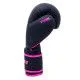 Боксерські рукавички V`NOKS Ultima Black Fuxia 10-12oz