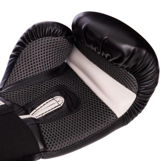 Боксерские перчатки MAXXMMA GB01S черные 10-12 oz 