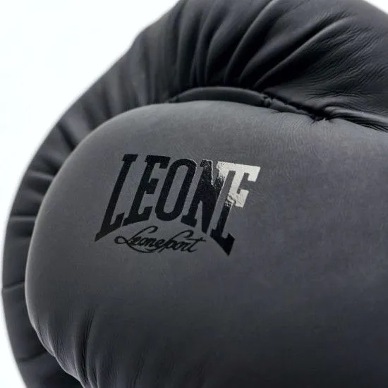 Боксерські рукавички Leone Mono Black 10 oz
