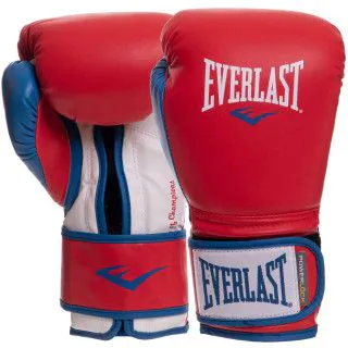 Рукавички тренувальні Everlast Powerlock Training Gloves 16 oz червоні
