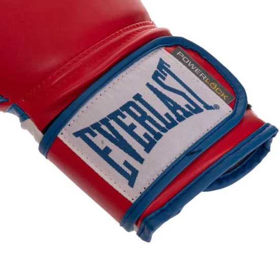 Рукавички тренувальні Everlast Powerlock Training Gloves 16 oz червоні
