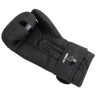 Боксерські рукавички PowerPlay 3024 (14-16 oz) чорно-білі 