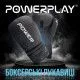 Боксерские перчатки PowerPlay 3024 (14-16 oz) черно-белые