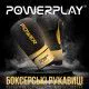 Боксерські рукавички PowerPlay 3024 (10-12 oz) чорно-золоті