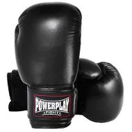 Боксерські рукавички PowerPlay 3004 Classic (6-12 oz) чорні