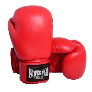 Боксерські рукавички PowerPlay 3004 Classic (16-18 oz) червоні