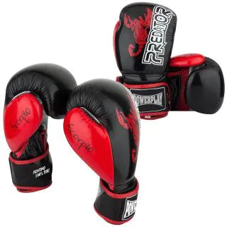 Боксерські рукавички Scorpio PowerPlay карбон (8-10 oz)