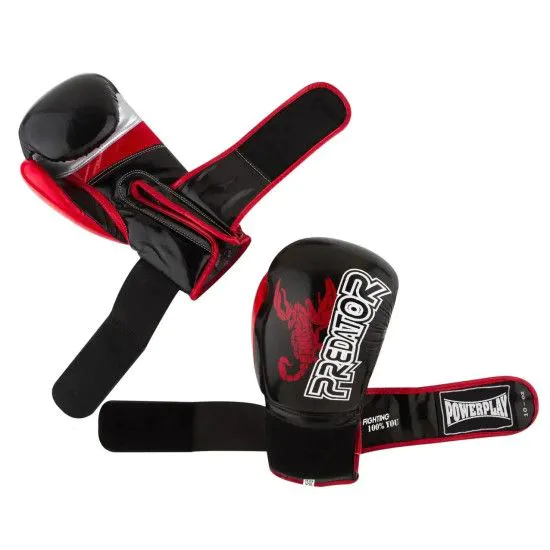 Боксерські рукавички Scorpio PowerPlay карбон (8-10 oz)