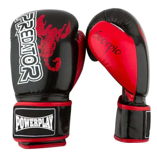 Боксерські рукавички Scorpio PowerPlay карбон (8-10 oz)