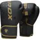 Боксерские перчатки RDX F6 Kara Matte Golden (10-16 oz)