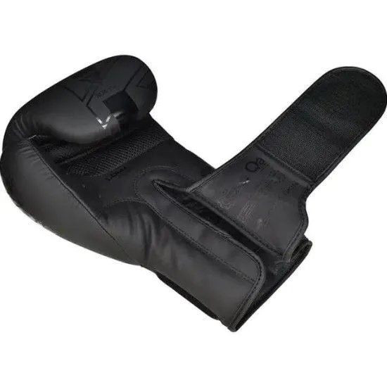 Боксерские перчатки RDX F6 Kara Matte Black (10-16 oz)