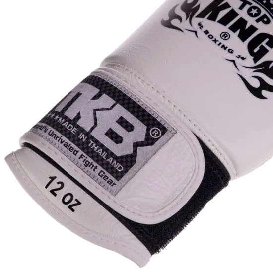 Рукавички боксерські TOP KING Ultimate TKBGUV білі 10-18 oz