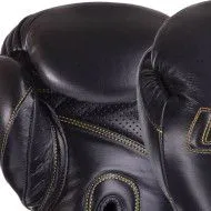 Боксерські рукавички шкіряні (12-18 унцій) UFC PRO Prem Hook & Loop 