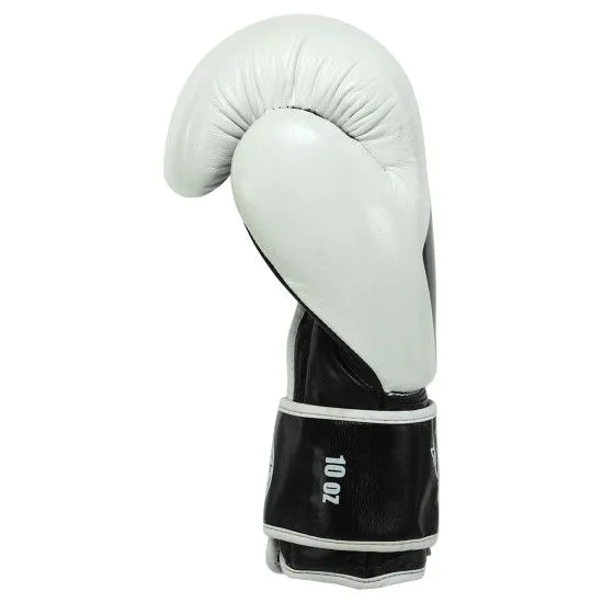 Боксерські рукавички Zelart CONTENDER білі 2.0 (10-14 oz)