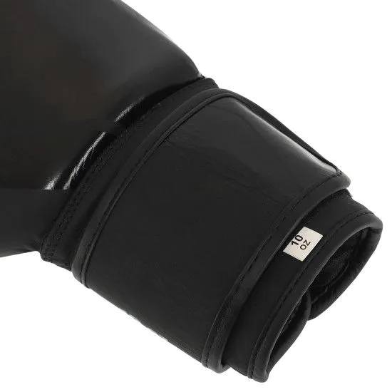 Боксерські рукавички Zelart CONTENDER 2.0 чорні (10-14 oz)
