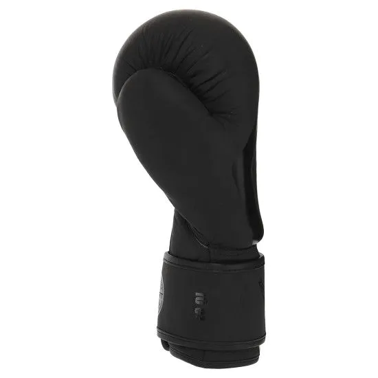 Боксерські рукавички Zelart CONTENDER 2.0 чорні (10-14 oz)