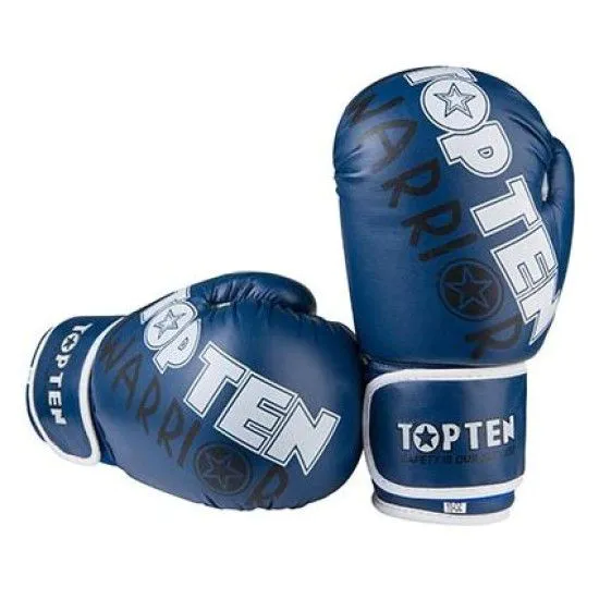 Боксерські рукавички Top WARRIOR 8-12 oz сині