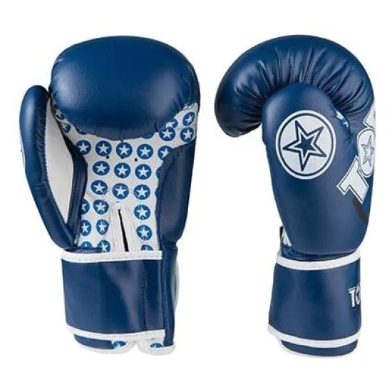 Боксерські рукавички Top WARRIOR 8-12 oz сині