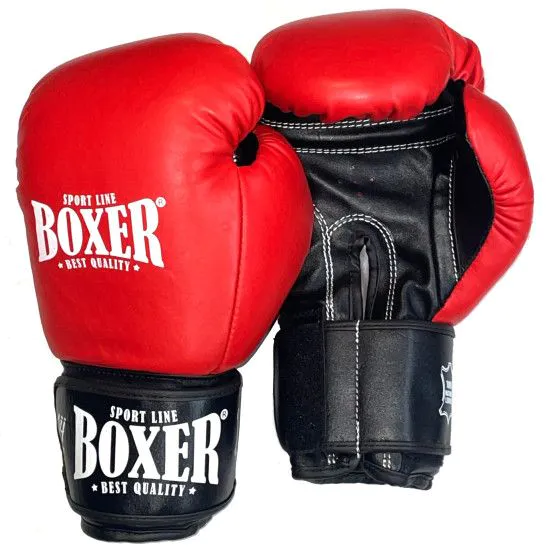 Рукавички боксерські BOXER Elite NEW 14-16 oz шкіра 