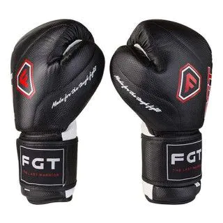 Боксерські рукавички FGT Cristal black 10-12 oz 