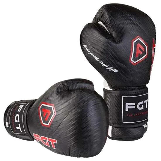Боксерські рукавички FGT Cristal black 10-12 oz 