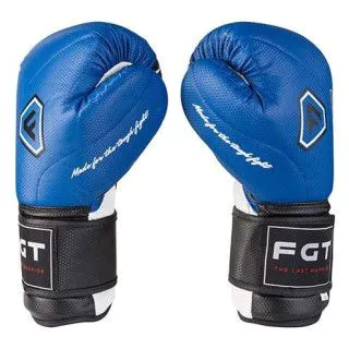 Боксерські рукавички FGT Cristal blue 10-12 oz 