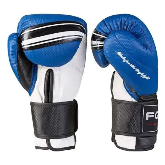 Боксерські рукавички FGT Cristal blue 10-12 oz 