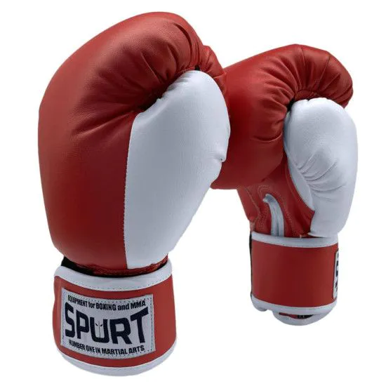 Рукавички боксерські Spurt 10-12 oz червоні