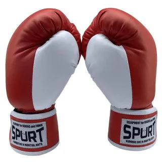 Рукавички боксерські Spurt 10-12 oz червоні