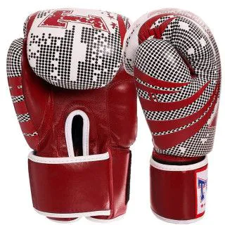 Боксерські рукавички TWINS Print-5 шкіра (10oz, 12oz)