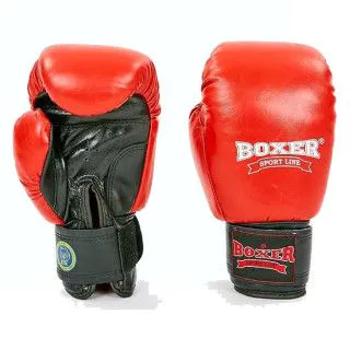Рукавички боксерські з печаткою BOXER 10-12 oz
