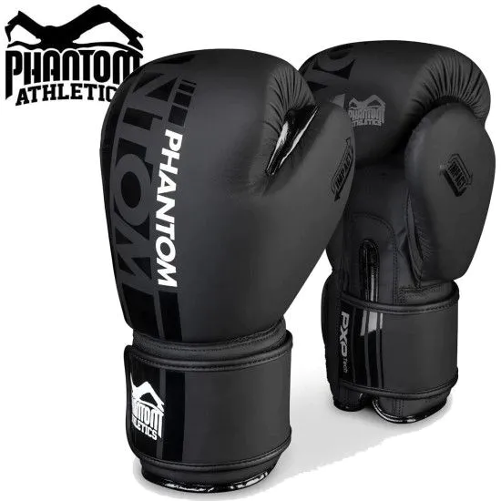 Боксерские перчатки Phantom APEX Black 10-16 oz